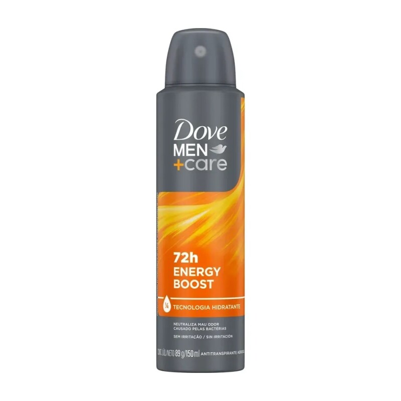Desodorante Aerosol Dove Men Energy Boost 150 Ml. Desodorante Aerosol Dove Men Energy Boost 150 Ml.