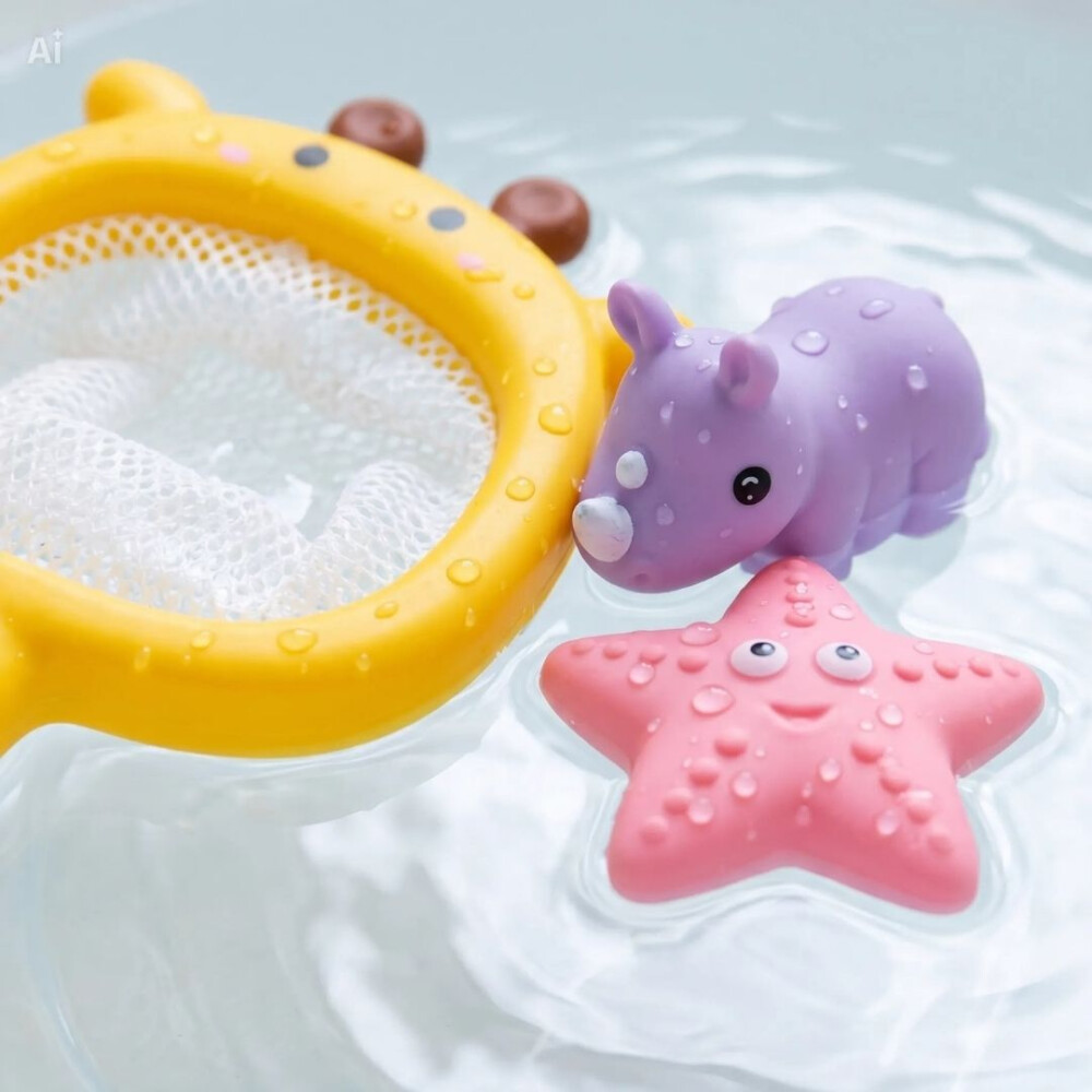 Set De Animales De Goma Para Ducha Infantil Set De Animales De Goma Para Ducha Infantil