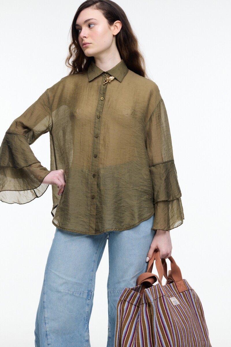 CAMISA VOLADOS Verde