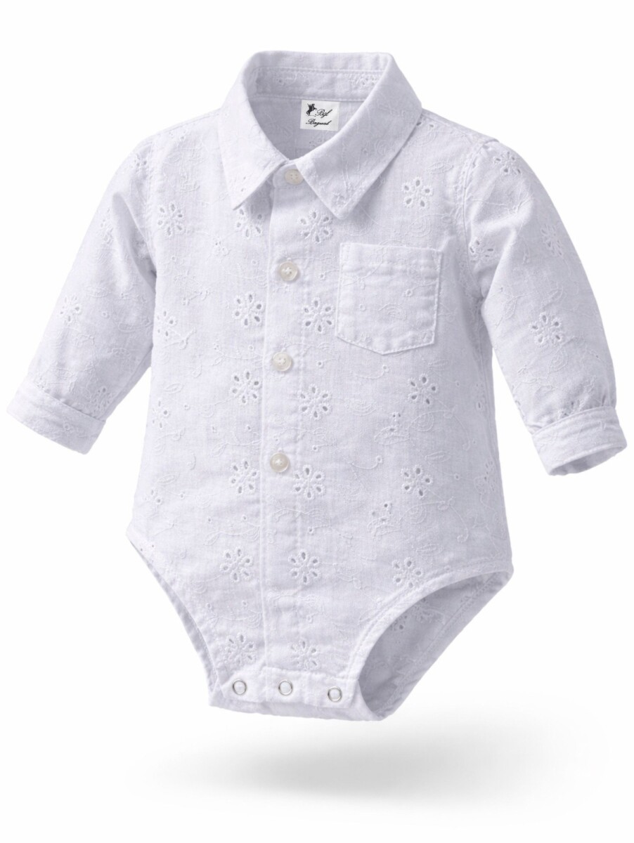 Camisa Body - broderie 