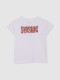 Camiseta Print Camp Blanco