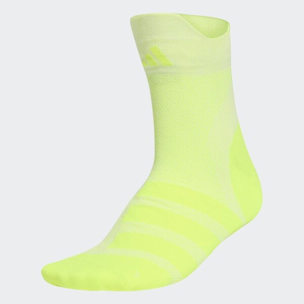 Medias Adidas Run x Adizero Amarillo