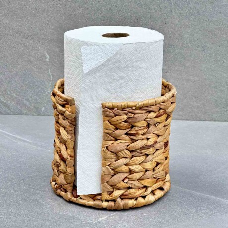 Porta Toallas Papel De Yute / Fibra Natural 17cm x 15cm Porta Toallas Papel De Yute / Fibra Natural 17cm x 15cm