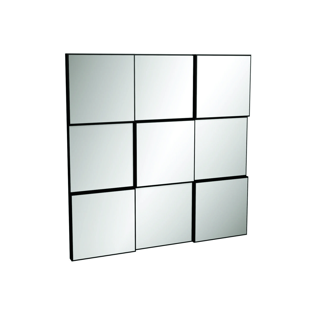 Espejo Pared Panel Tiles De Cuadrículas - PANEL DE ESPEJOS TILES 