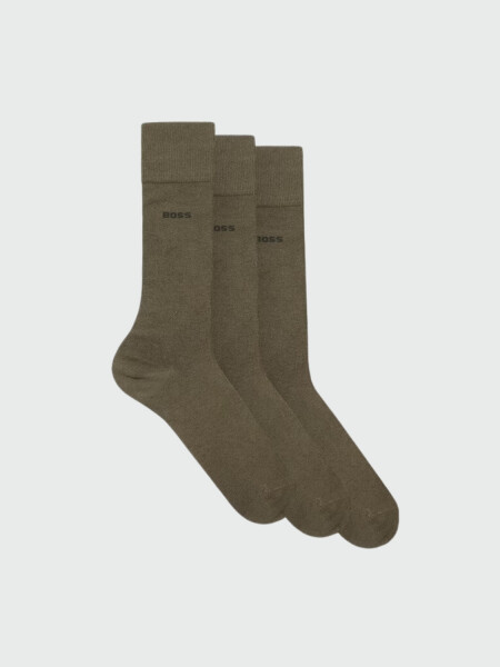 Hugo Boss - Pack X3 medias en mezcla de algodón 0