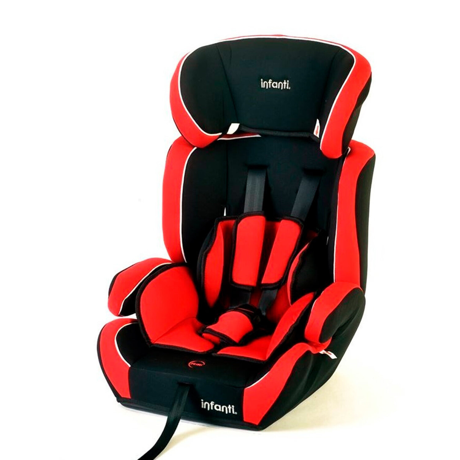 silla Butaca Booster P/ Auto Infanti Niños 9-36 Kg Rojo/Negro