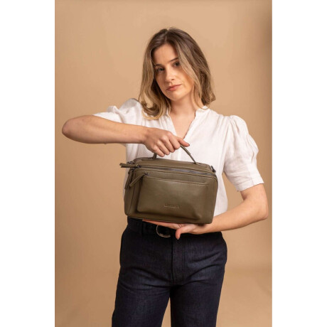 Bandolera Melisa Verde Militar