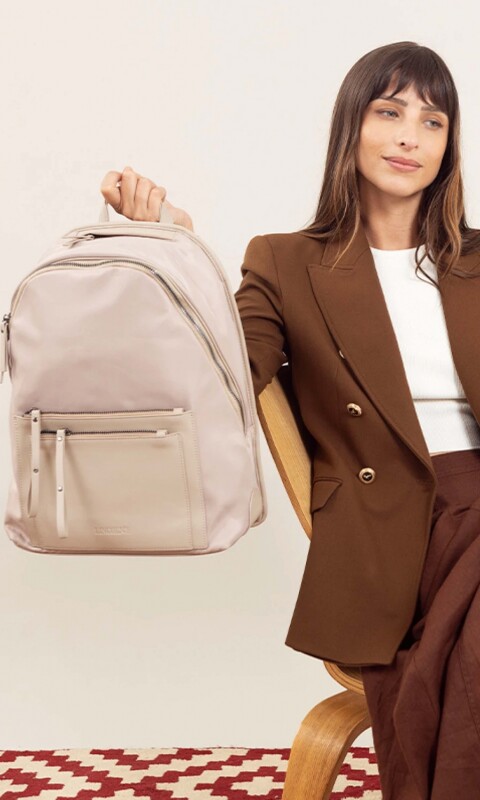 MOCHILA CAROLINA NUDE