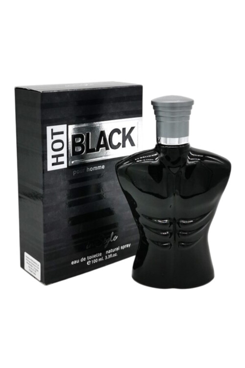 Perfume Hot Black 100ml negro
