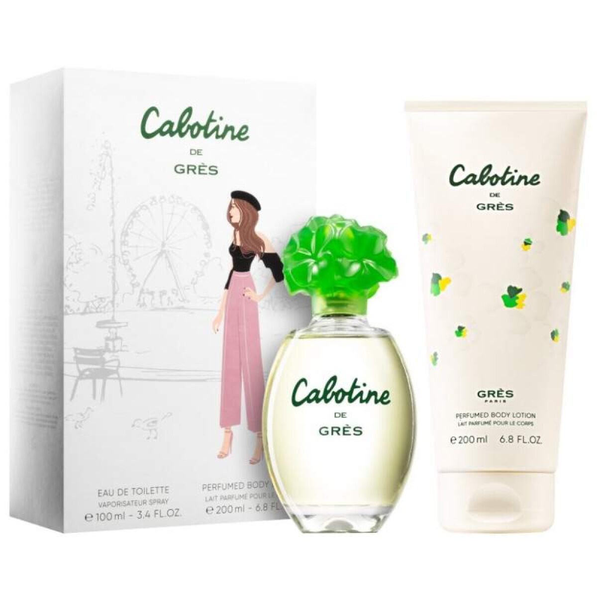 Pack Perfume EDT 100 ml + Loción Corporal 200 ml – Cabotine 
