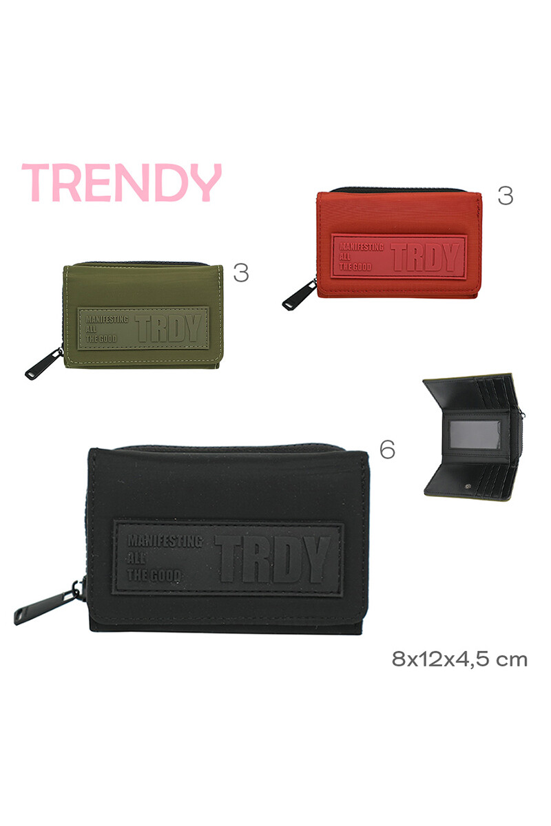 Billetera Trendy Terracota