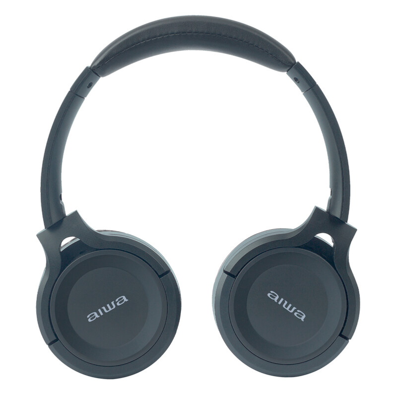 Auriculares Inalámbricos AIWA Bluetooth 5.3 On Ear Plegables Con Micrófono Gris