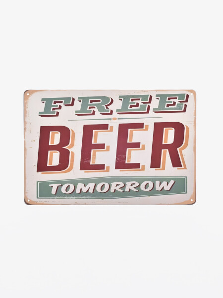 PLACA BEER ESTAMPADO 1