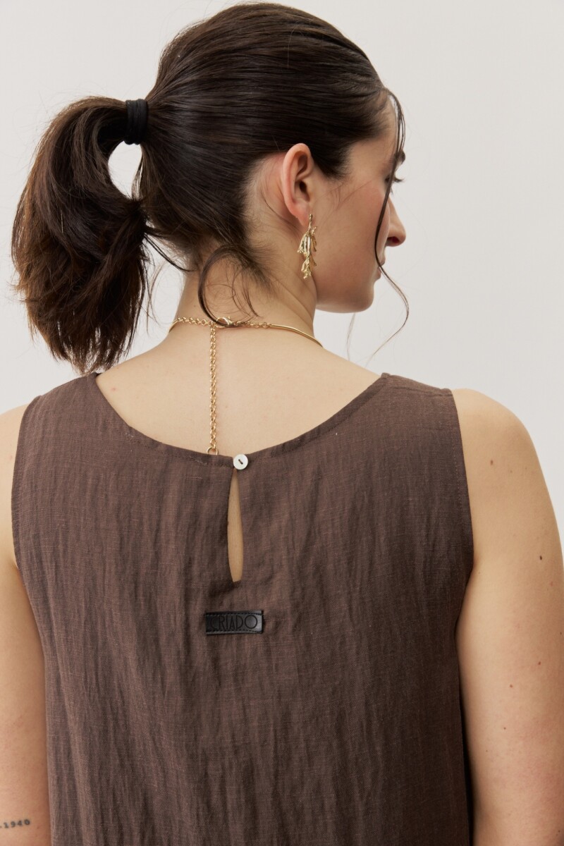 Vestido Vimet MARRON