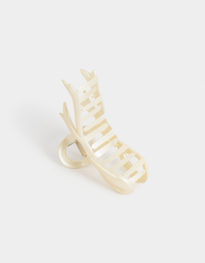 Broche Con moño Broche Con Moño Crudo - Blanco Crudo