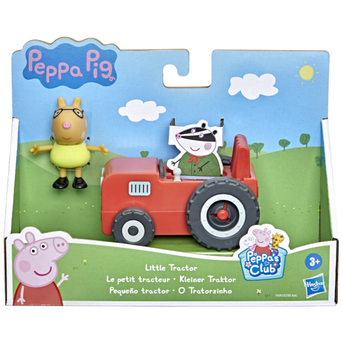 Set Peppa Pig Tractor con Ruedas Que Giran Incluye Figura - 001 