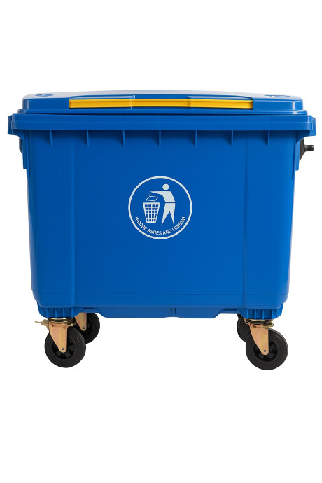 Contenedor De Residuos Azul - 660 Litros Contenedor De Residuos Azul - 660 Litros