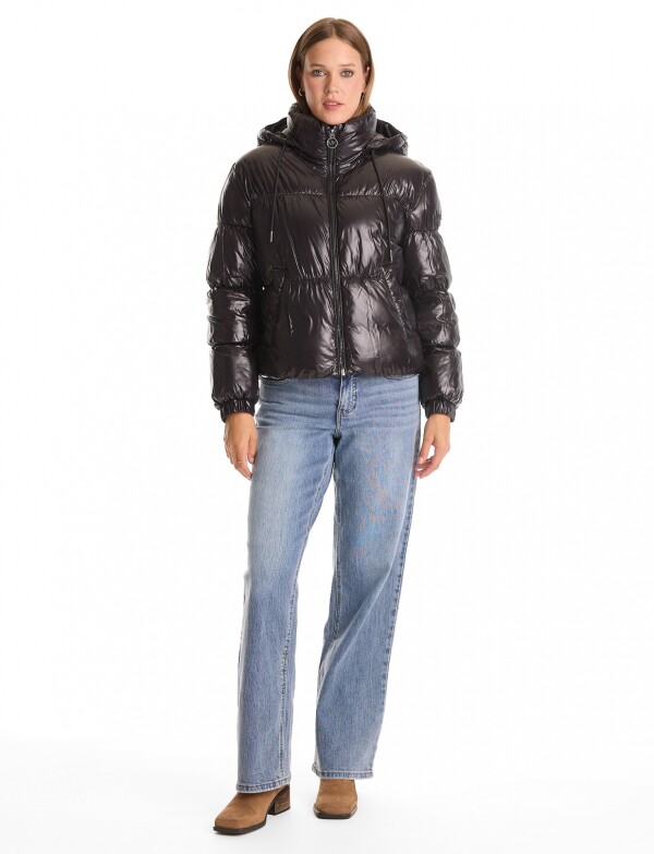 Campera Abrigo NEGRO