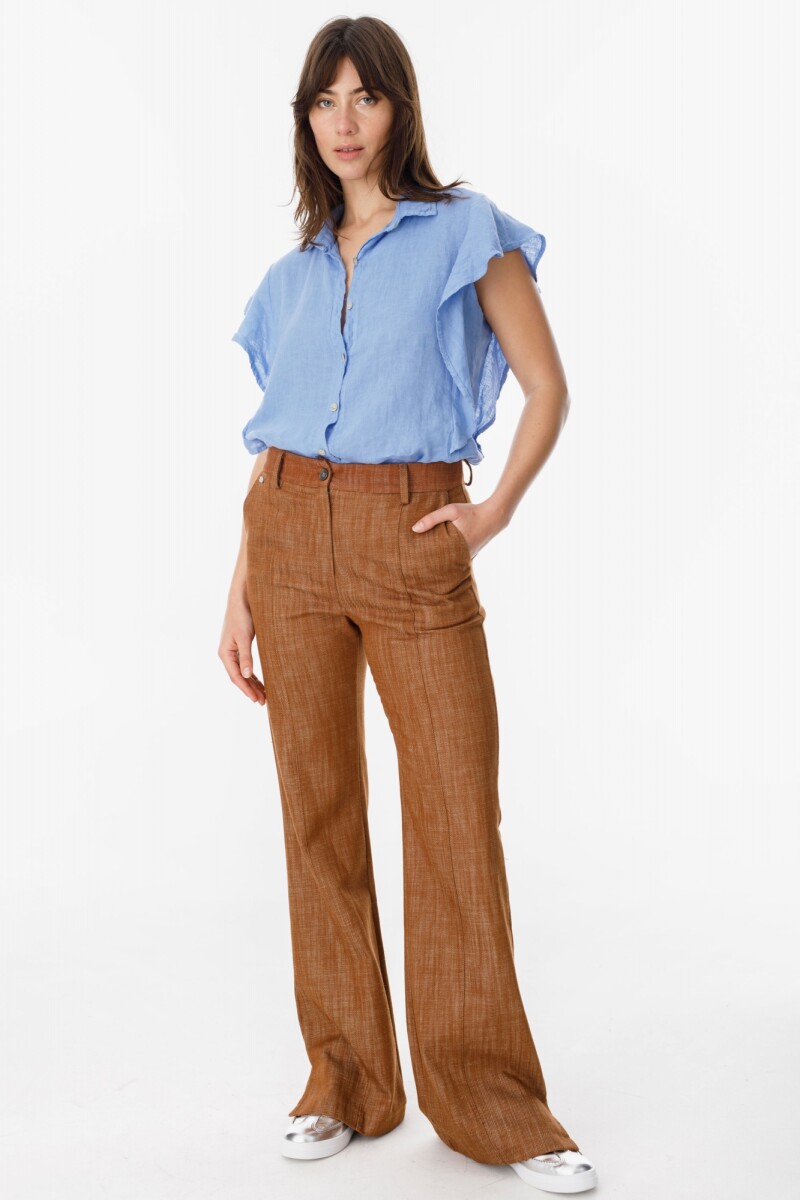 Pantalon Turin Cotton - Camel 