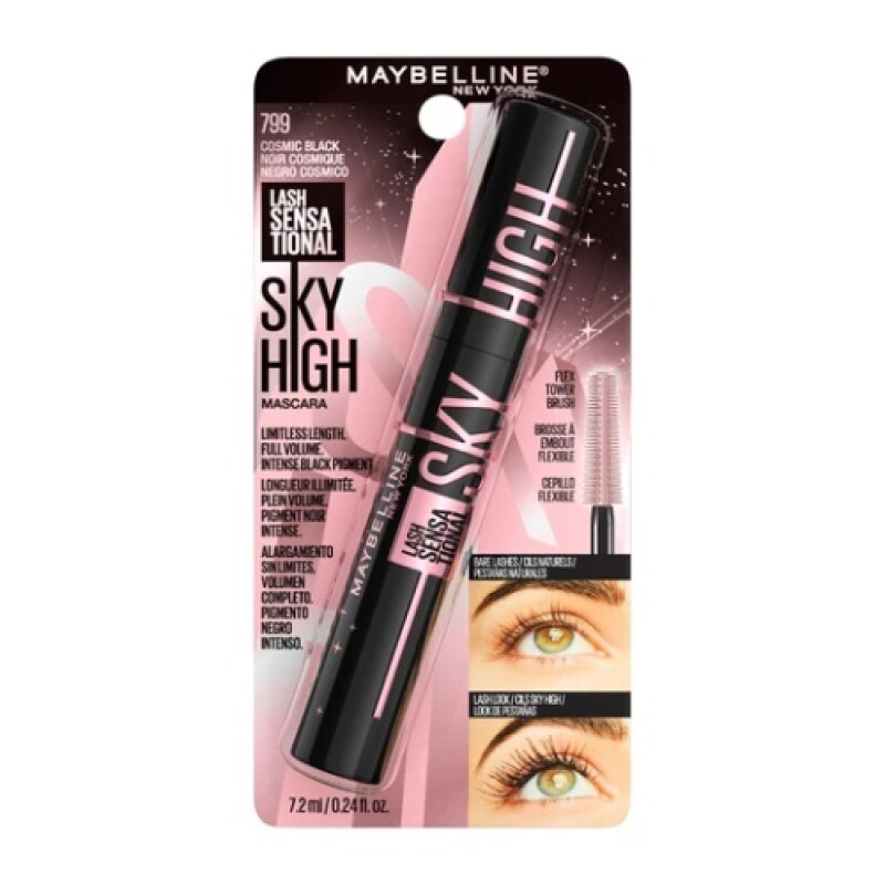 MASCARA DE PESTAÑAS LAVABLE SKY HIGH NEGRO COSMICO MASCARA DE PESTAÑAS LAVABLE SKY HIGH NEGRO COSMICO