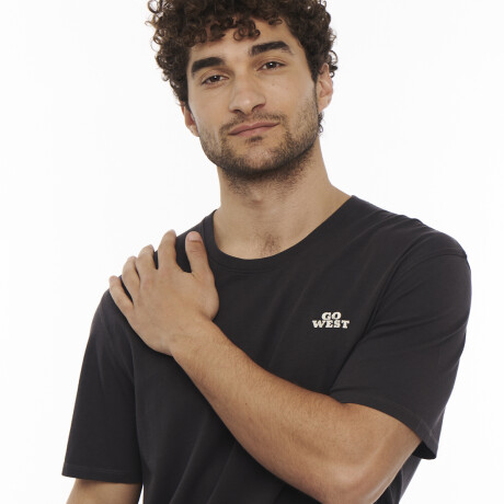 Remera Wrangler de Hombre - T-SHIRT FASHION - W73KN01BKL ELD