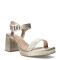 Sandalias de Mujer Bottero Taco Dorado