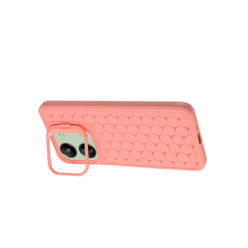 Protector para Xiaomi Redmi 13C con soporte color rosa Protector Para Xiaomi Redmi 13c Con Soporte Color Rosa