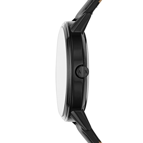 Reloj Armani Exchange Fashion Cuero Negro 0