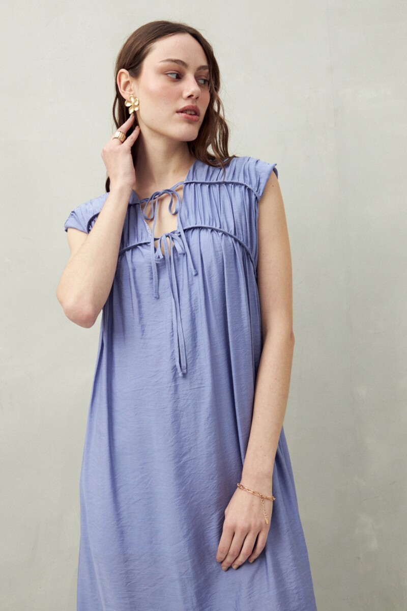 VESTIDO WILLA Azul Lavado