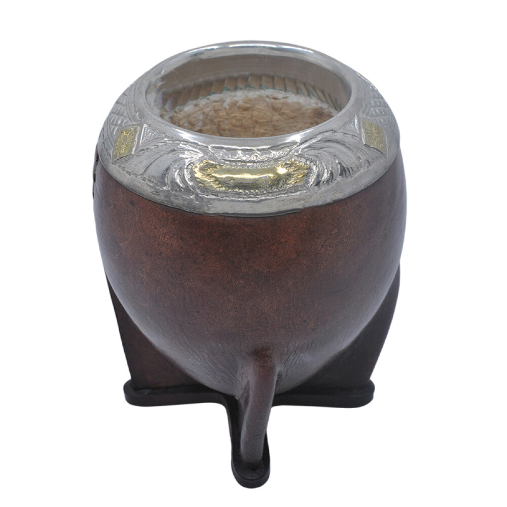 Mate de plata y apliques en oro modelo MODELO 528 C/pie Mate de plata y apliques en oro modelo MODELO 528 C/pie