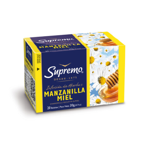 TE SUPREMO MANZANILLA C/ MIEL 20/S Unica