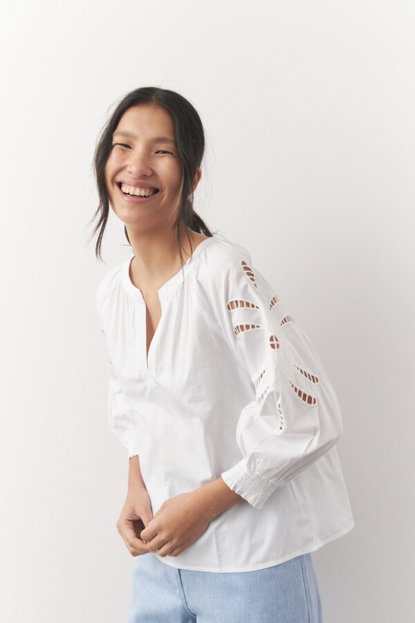 BLUSA GILBERTA Blanco