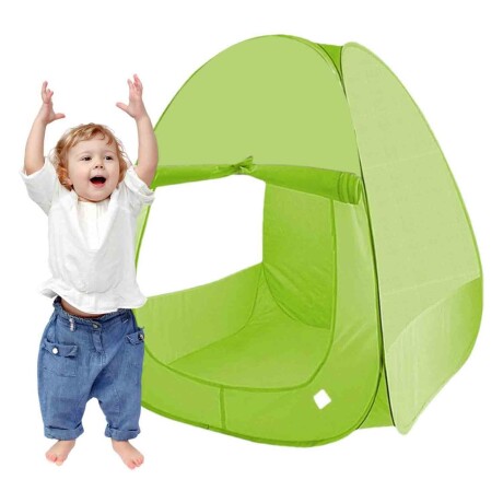 Carpa Casa Infantil Autoarmable con Bolso Verde