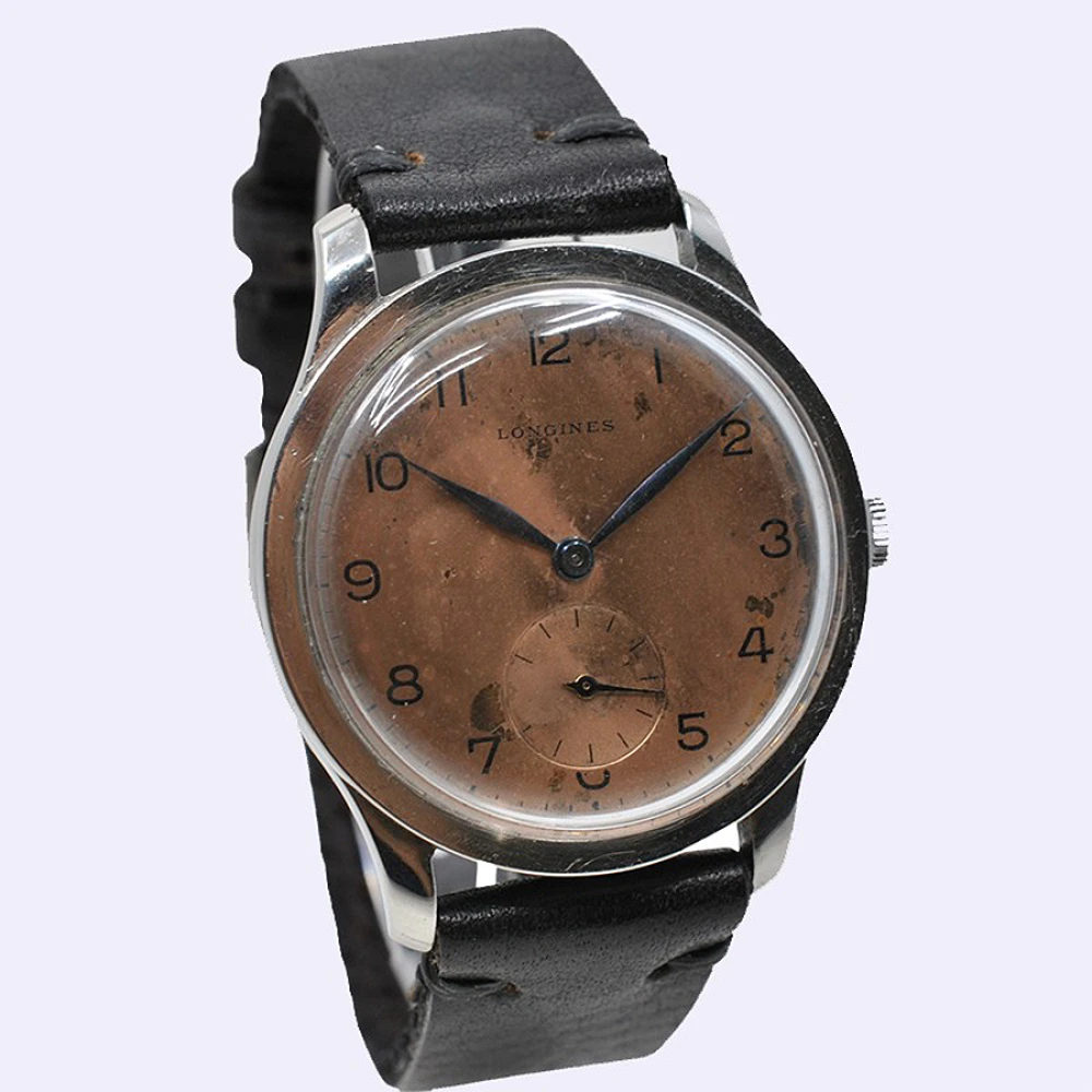 Longines Calatrava Año 1941 Caja 35 Mm. Maravillosa Esfera Rosa Longines Calatrava Año 1941 Caja 35 Mm. Maravillosa Esfera Rosa
