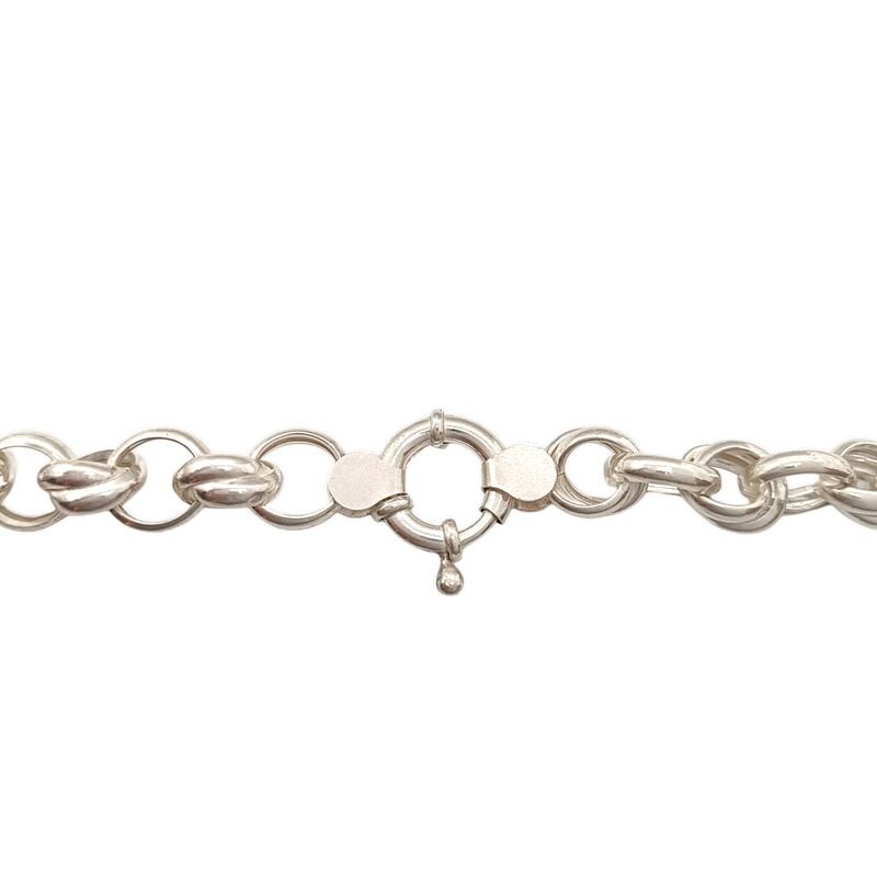 Cadena rolo doble-Plata 925-Sin Piedra-CD3466 sinpiedra