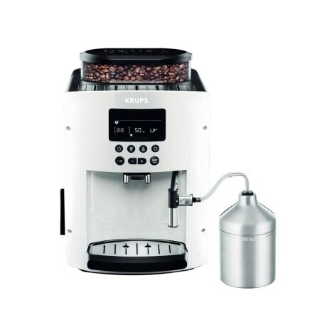 Cafetera Espresso Krups Full Auto Display | Lechero | Color blanca. Cafetera Espresso Krups Full Auto Display | Lechero | Color blanca.