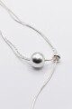 COLGANTE ESFERA PLATA