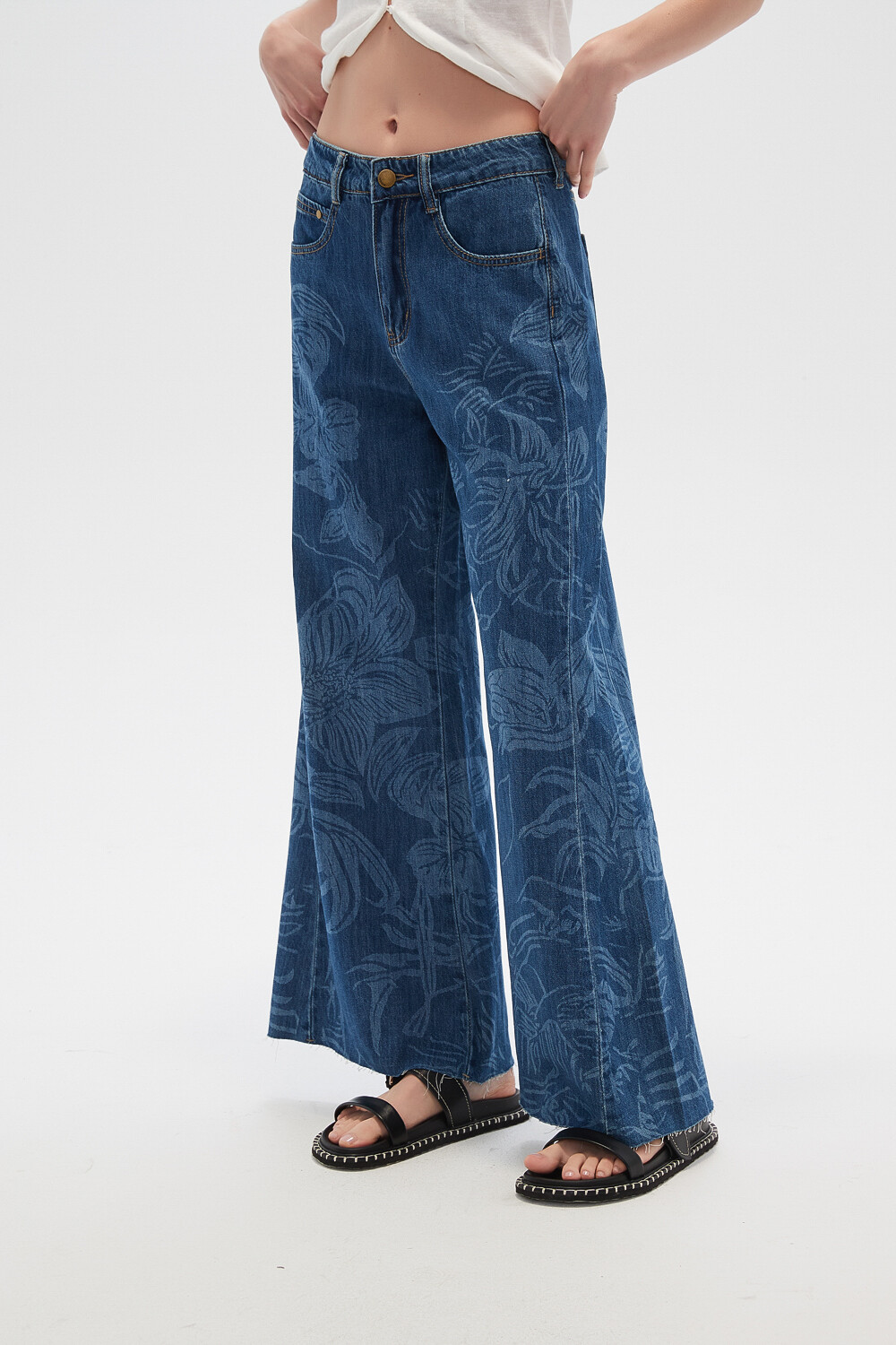 Pantalon Pinto Estampado 1