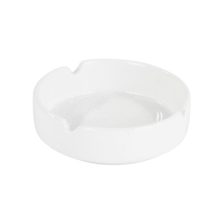 Cenicero de ceramica blanco Cenicero de ceramica blanco