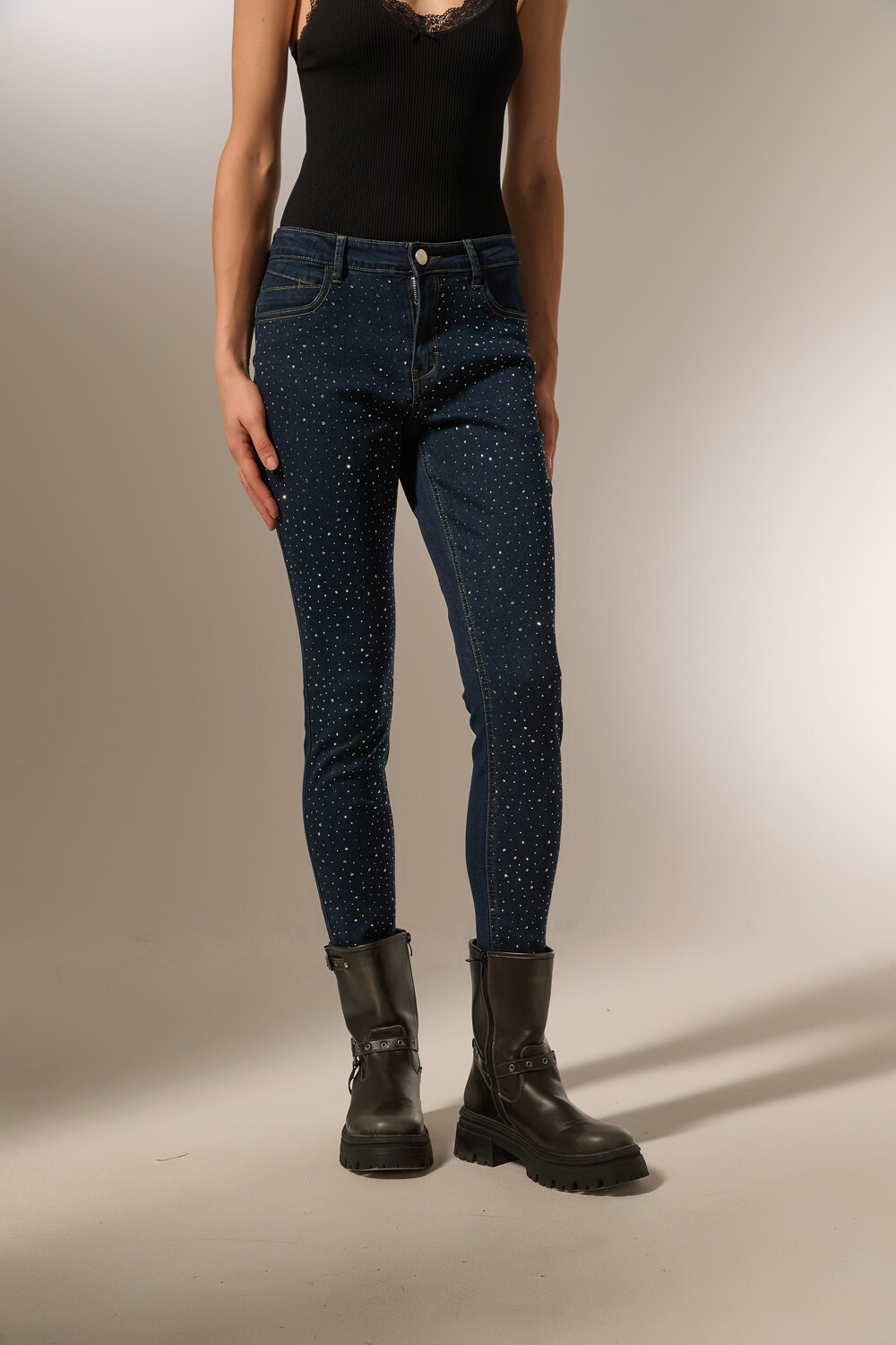 Pantalon Cindi Azul Oscuro