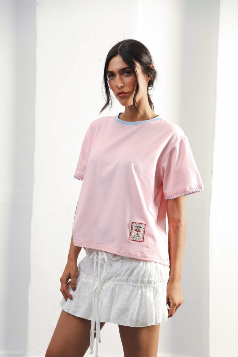 Remera OASIS Rosa