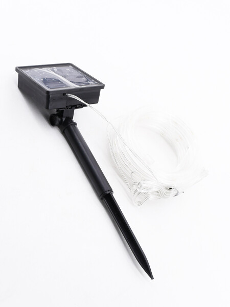 LUCES MANGUERA CON PANEL SOLAR BLANCO
