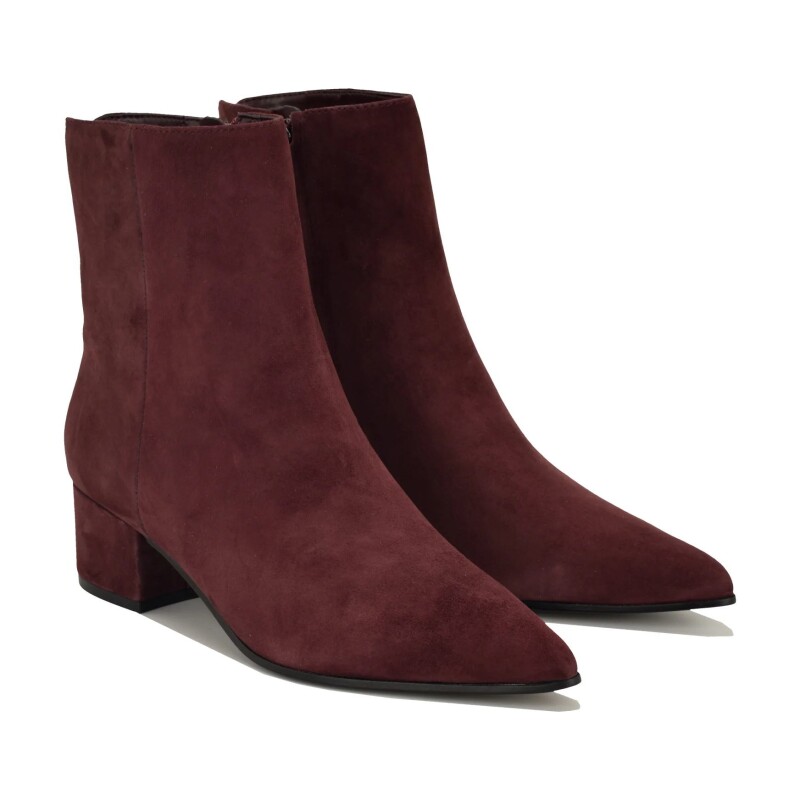 Booties Maribu Dark Red