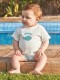 Camiseta Estampado Pez Blanco