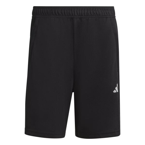 Short Adidas Trefoil Essentialas de Hombre - IB8161 Negro-blanco