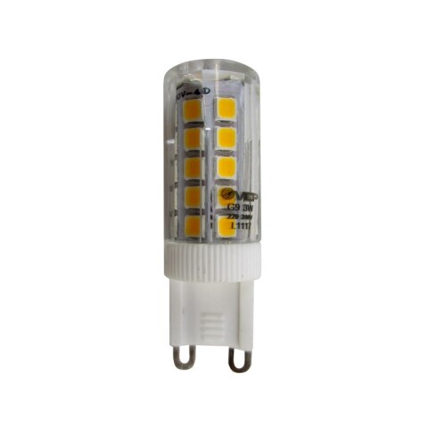 LAMPARA LED BIPIN 3W 3000K 220-240V  G9 NO DIMMERIZABLE LAMPARA LED BIPIN 3W 3000K 220-240V  G9 NO DIMMERIZABLE
