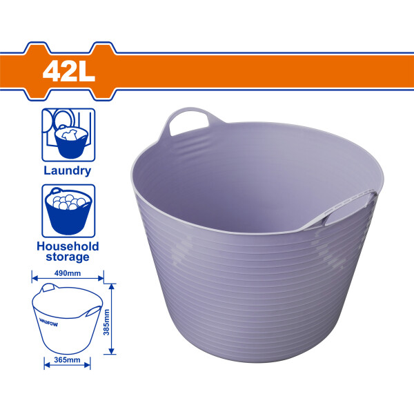 CANASTA CESTO PLASTICO 42LT WADFOW WFT1142 CANASTA CESTO PLASTICO 42LT WADFOW WFT1142