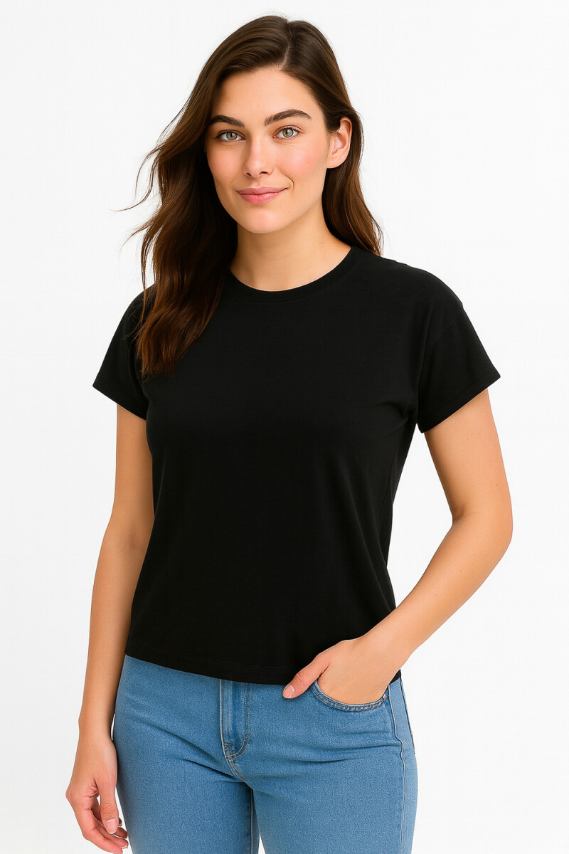 Remera Plua - Negro 