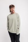 Buzo estampado oversize Vigo Gris melange