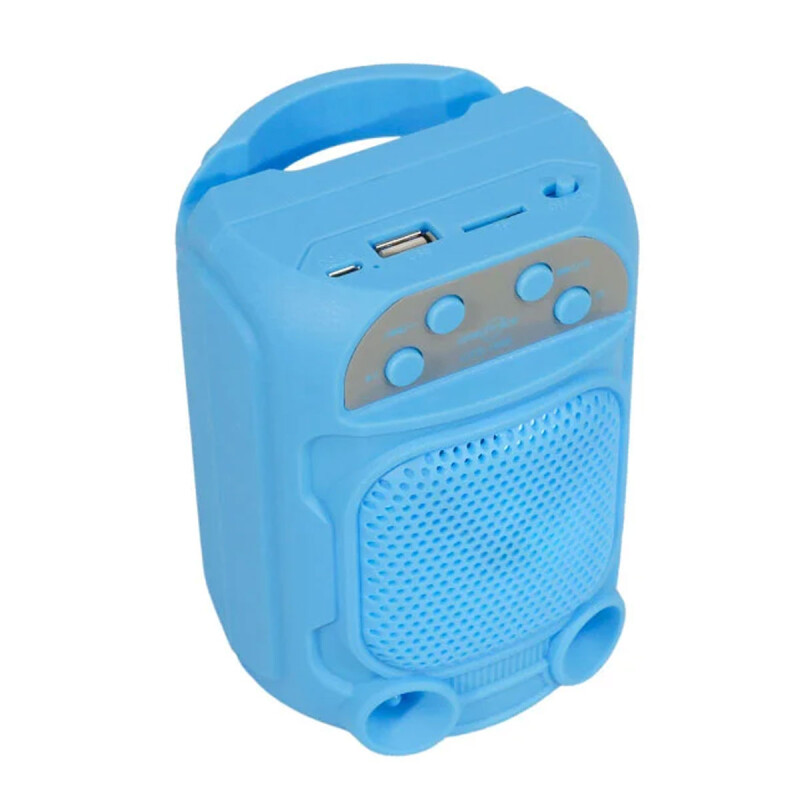 Parlante portátil bluetooth GTS1689 3" azul Parlante portátil bluetooth GTS1689 3" azul